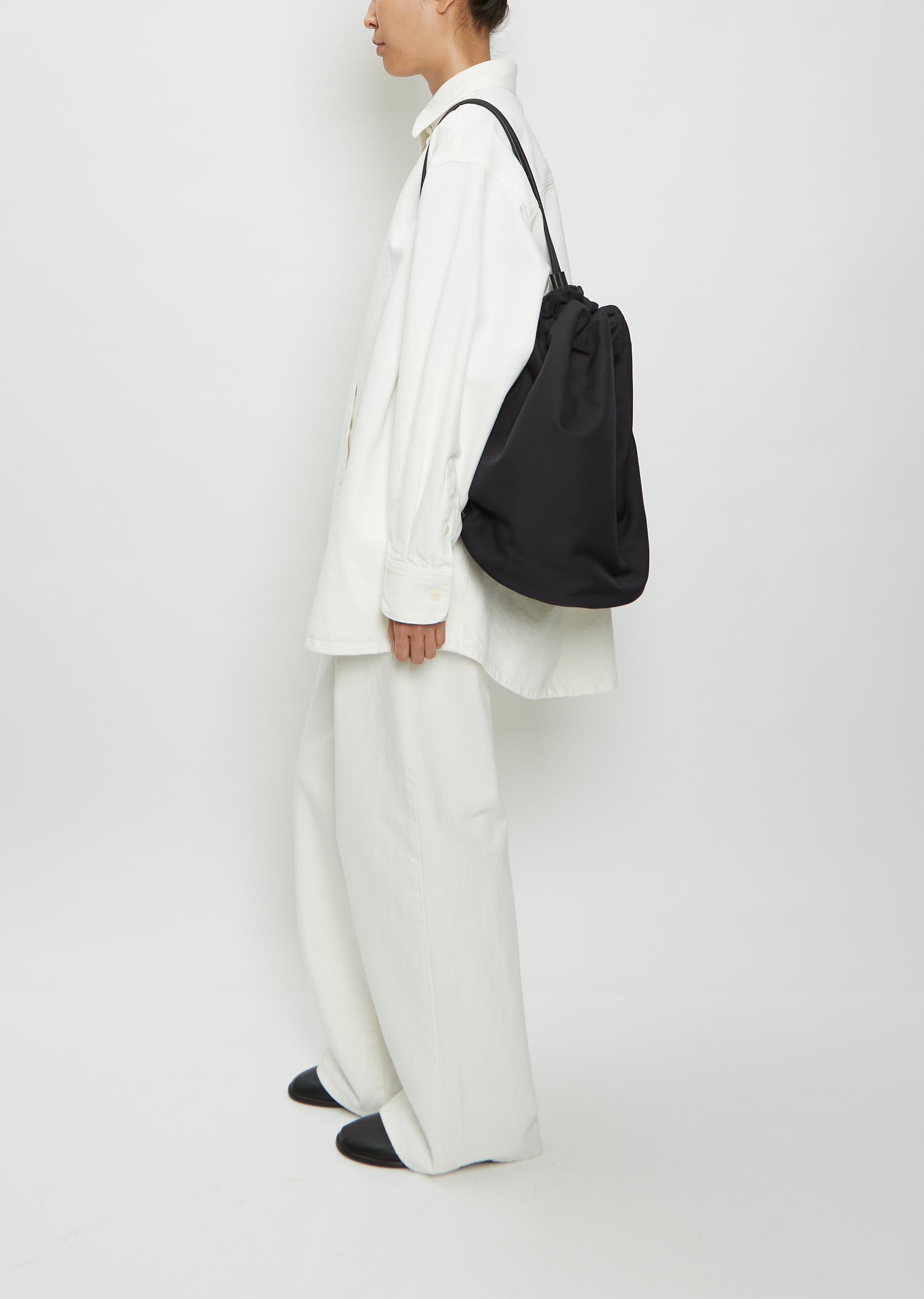 Sporty Backpack — Black – La Garçonne