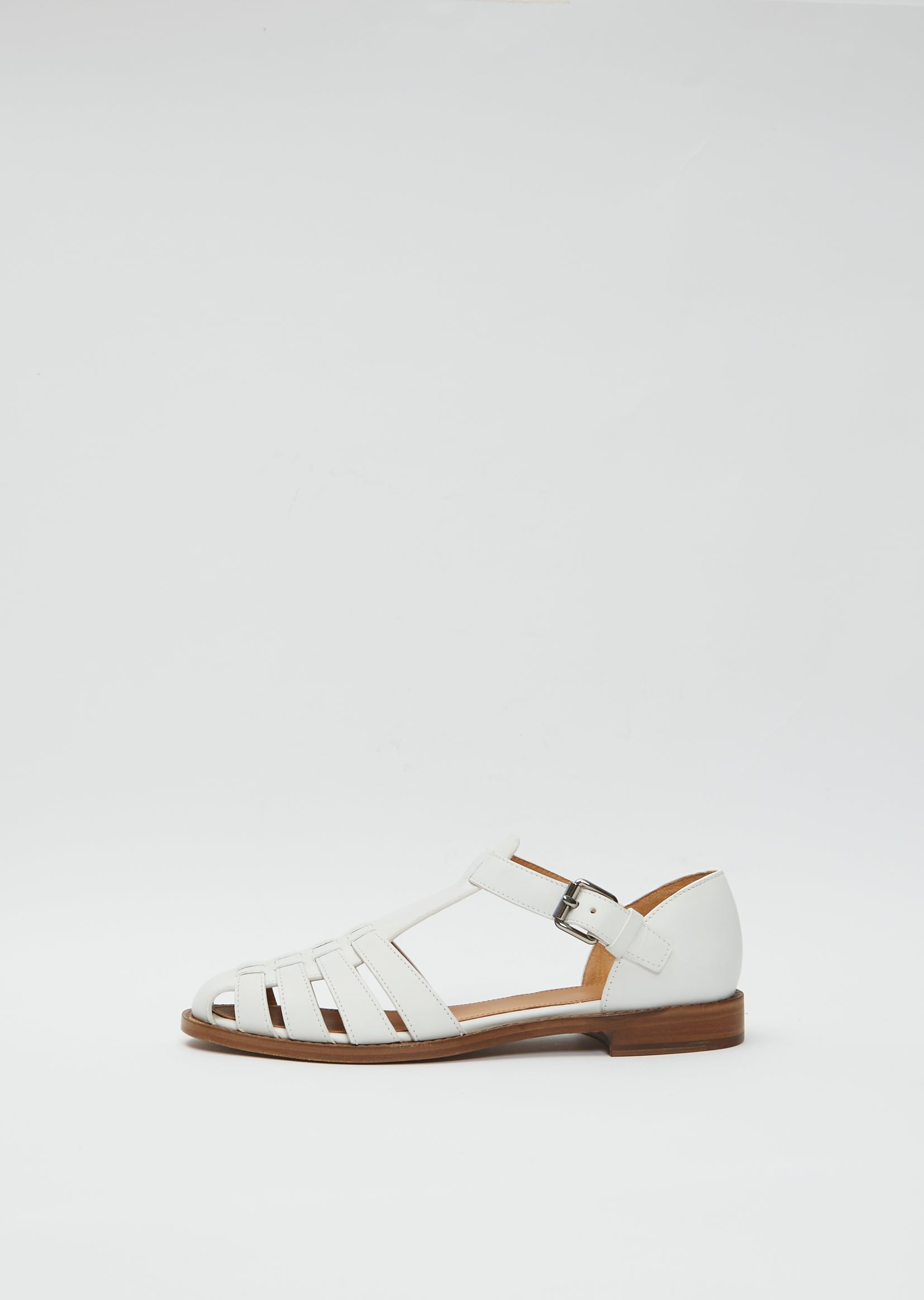 サンダル・ミュール CHURCHS Women Sandals DX0104 9FG 0 WHITE White Prestige Calf Leather Sandal | Church's