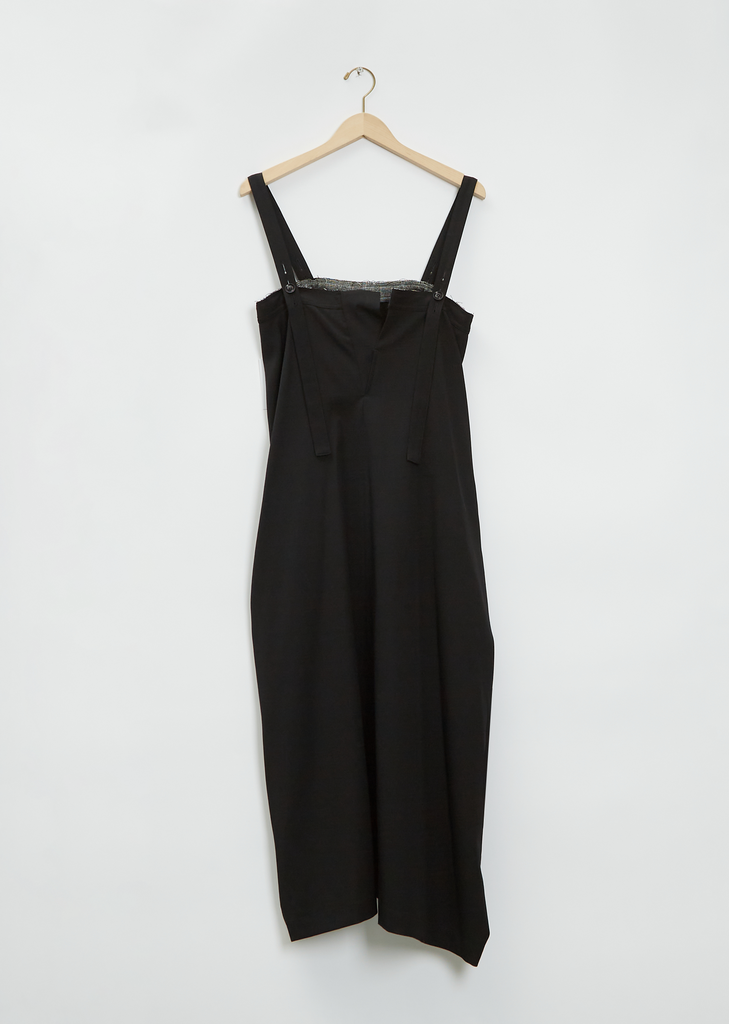 O- Asymmetrical Shoulder Strap Dress
