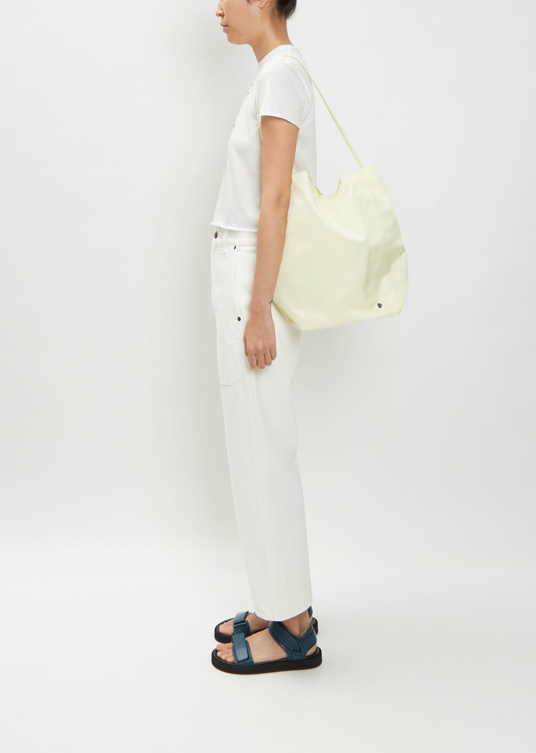 Large N/S Park Tote — Ivory - OS / Ivory PLD