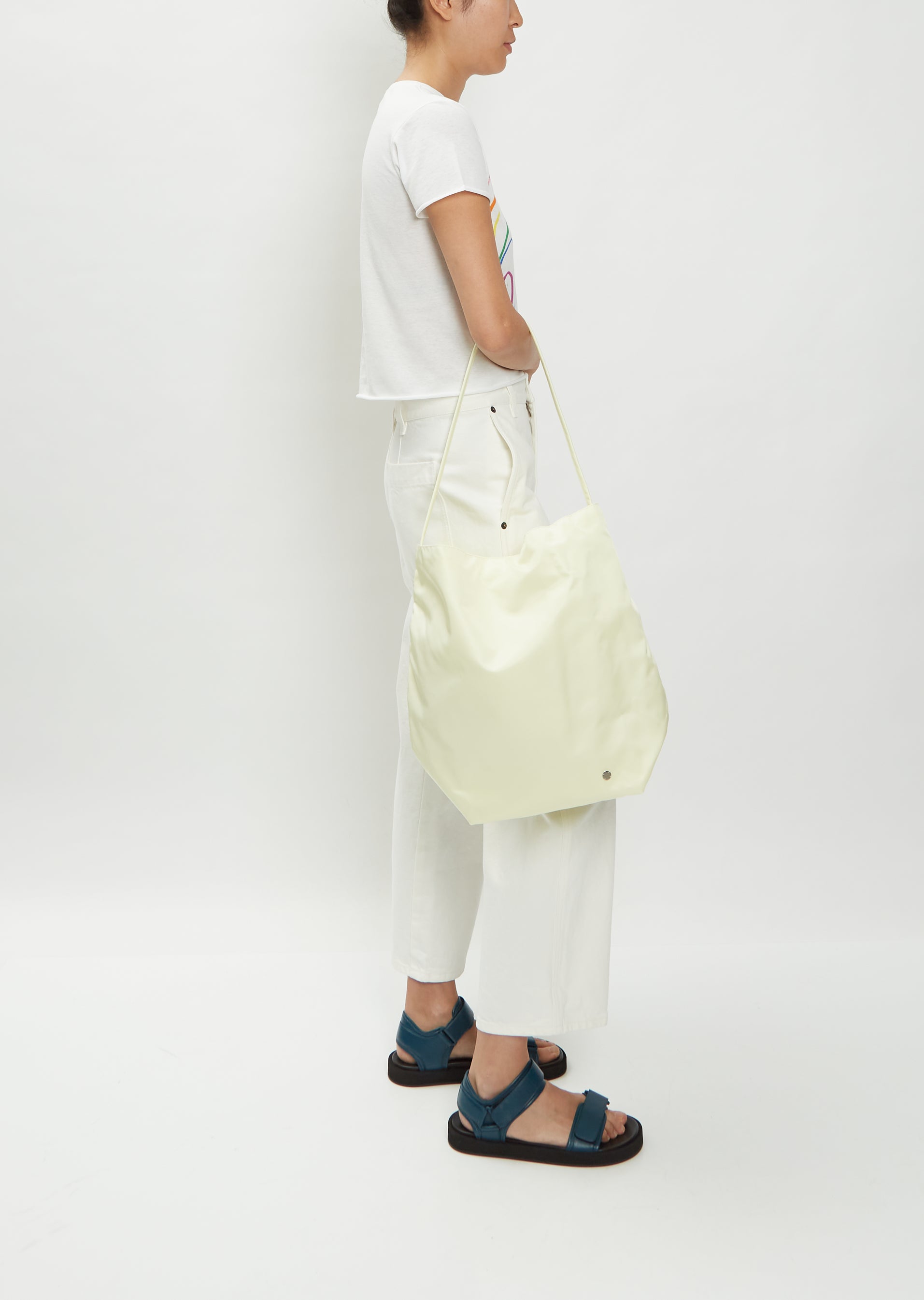 Large N/S Park Tote — Ivory - OS / Ivory PLD