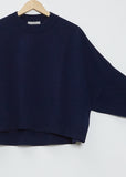 Chunky Cashmere Sweater — Blue Navy