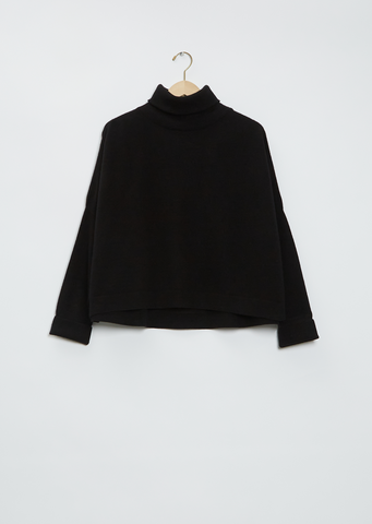 T-Neck Chunky Cashmere Sweater