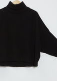 T-Neck Chunky Cashmere Sweater