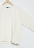 Toulouse Cotton Sweatshirt — Off-White