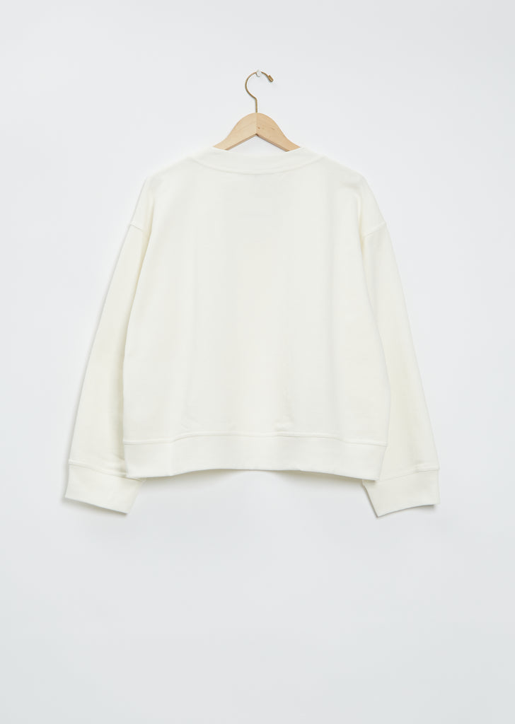 Toulouse Cotton Sweatshirt — Off-White