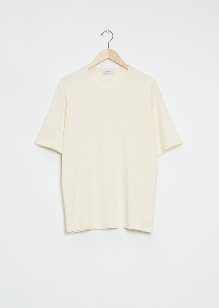 Men's Cotton T-Shirt — Light Cream