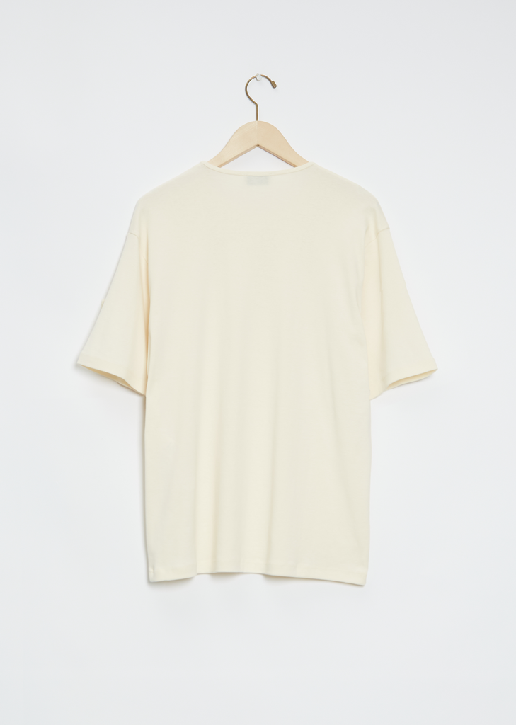 Men's Cotton T-Shirt — Light Cream