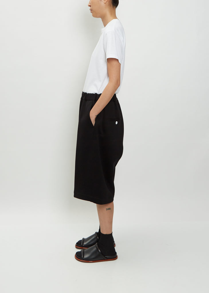 Pull-On Cotton Trouser Shorts