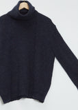 Alpaca Knit Turtleneck Pullover