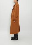Boras Wool Cashmere Coat — Hazelnut