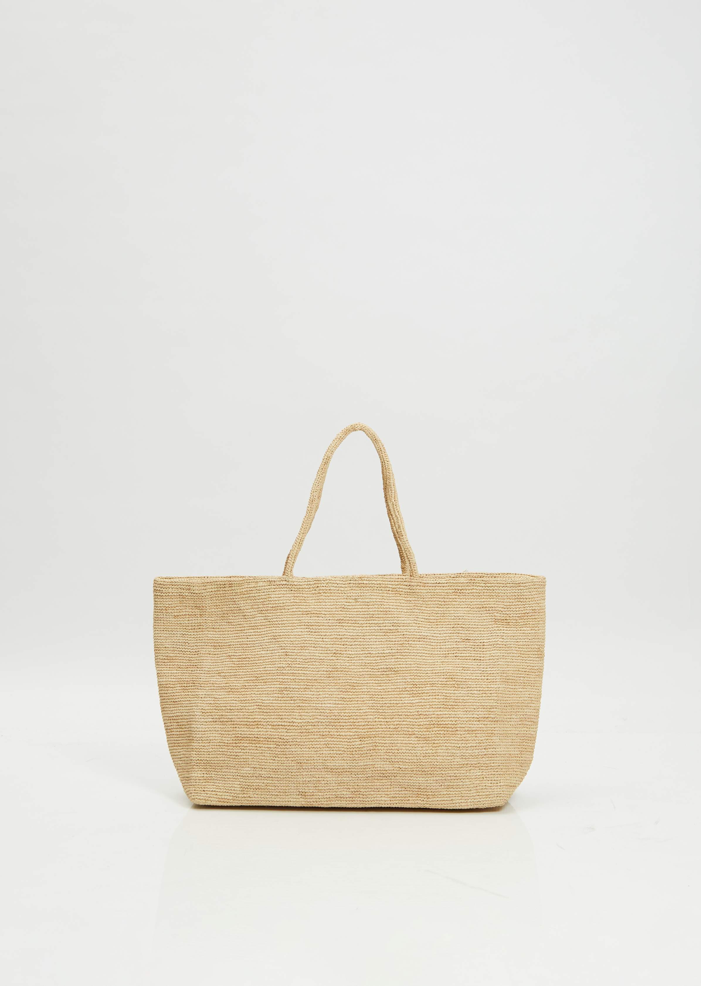 Natural Raffia Tote Extra Large – La Garçonne Natural Raffia Tote Extra Large – La Garçonne