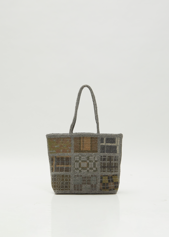 Wool Patchwork Tote Large