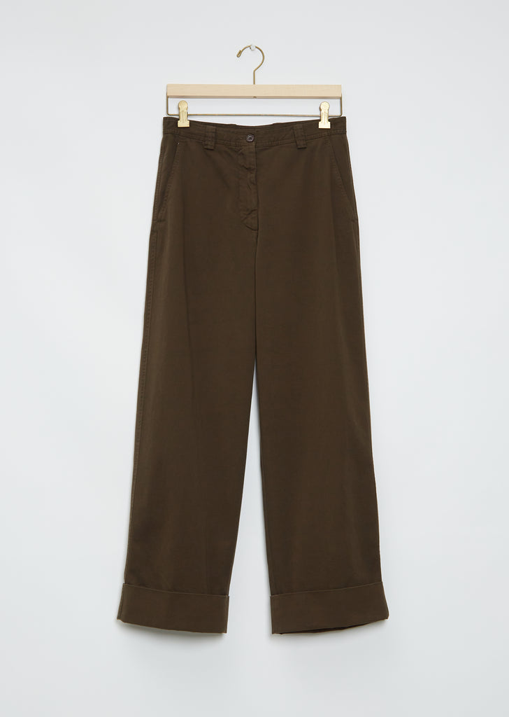 Pakora Cotton Pants — Khaki