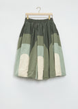 Circles Cotton Skirt