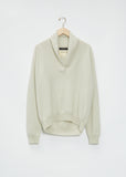 Hamza Cashmere Sweater — Silver Green