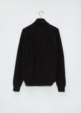 Hamza Cashmere Sweater — Black