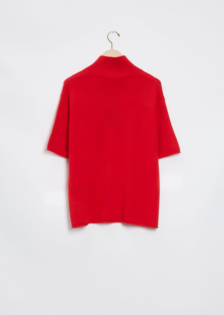Casey Sweater — Poppy Red