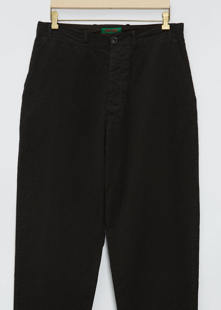 Men's Ah Cotton Pant — Dyed Black