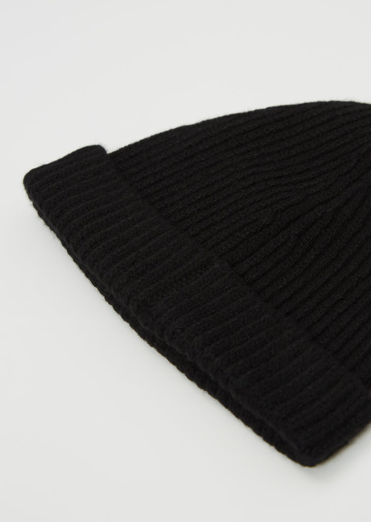Fisher Cashmere Hat — Black