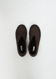 Suede Fairy Shoe — Classic Brown