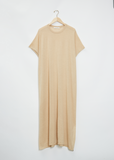 n°139 Caftan Cashmere Dress — Beige