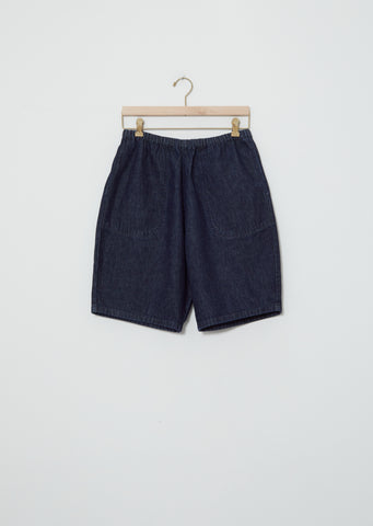 Dark Indigo Bloomer Shorts