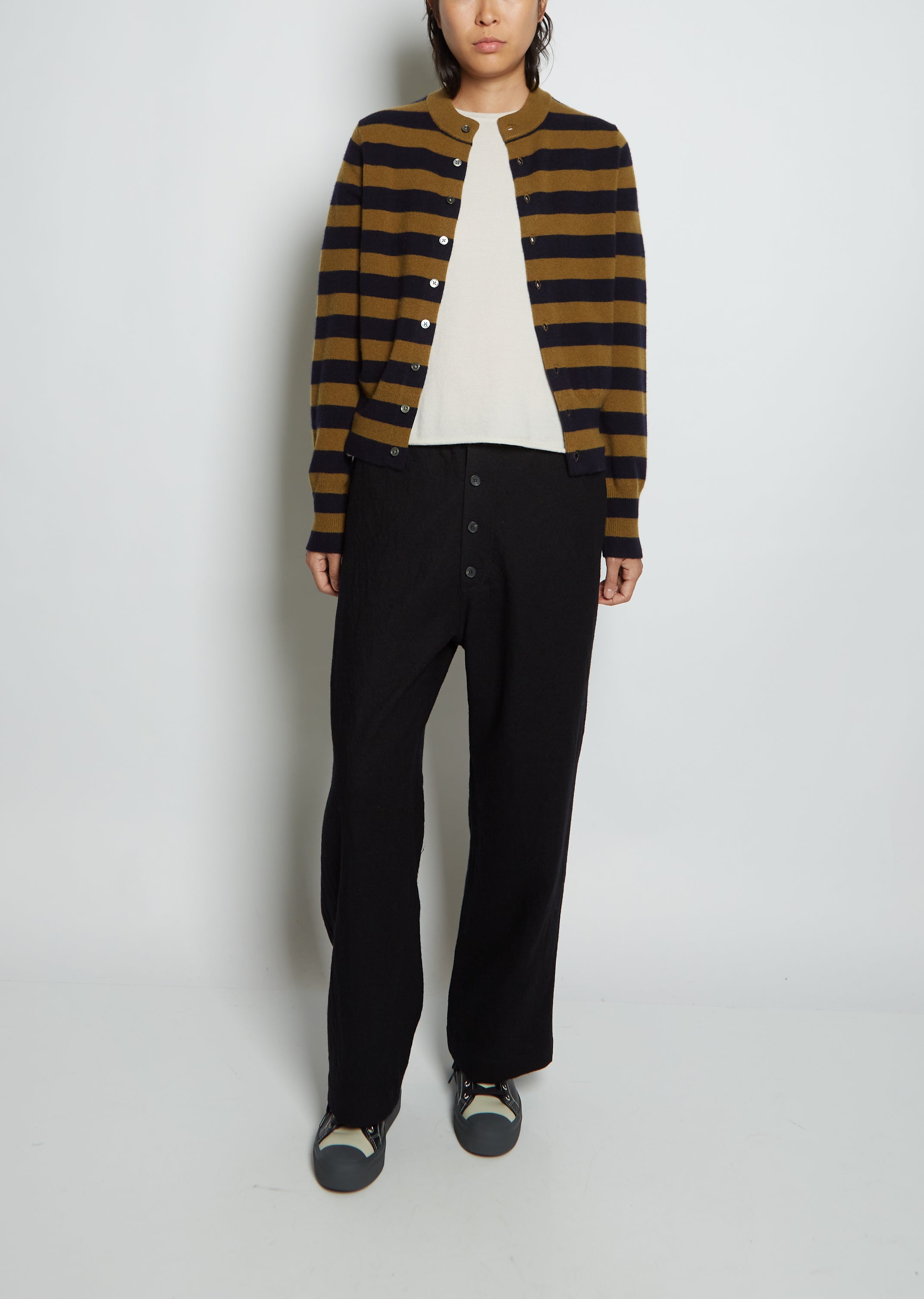 n°140 Little Game Cashmere Cardigan – La Garçonne