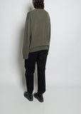 Moon Pocket Cashmere Sweater — Khaki