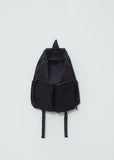 Gabargine Backpack — Black