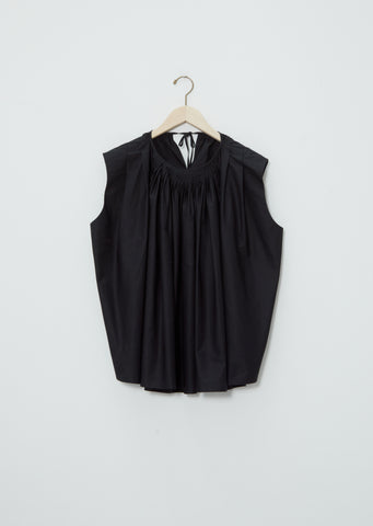 Gathered Front Sleeveless Top