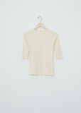 3/4 Sleeve Tee Shirts — Cream