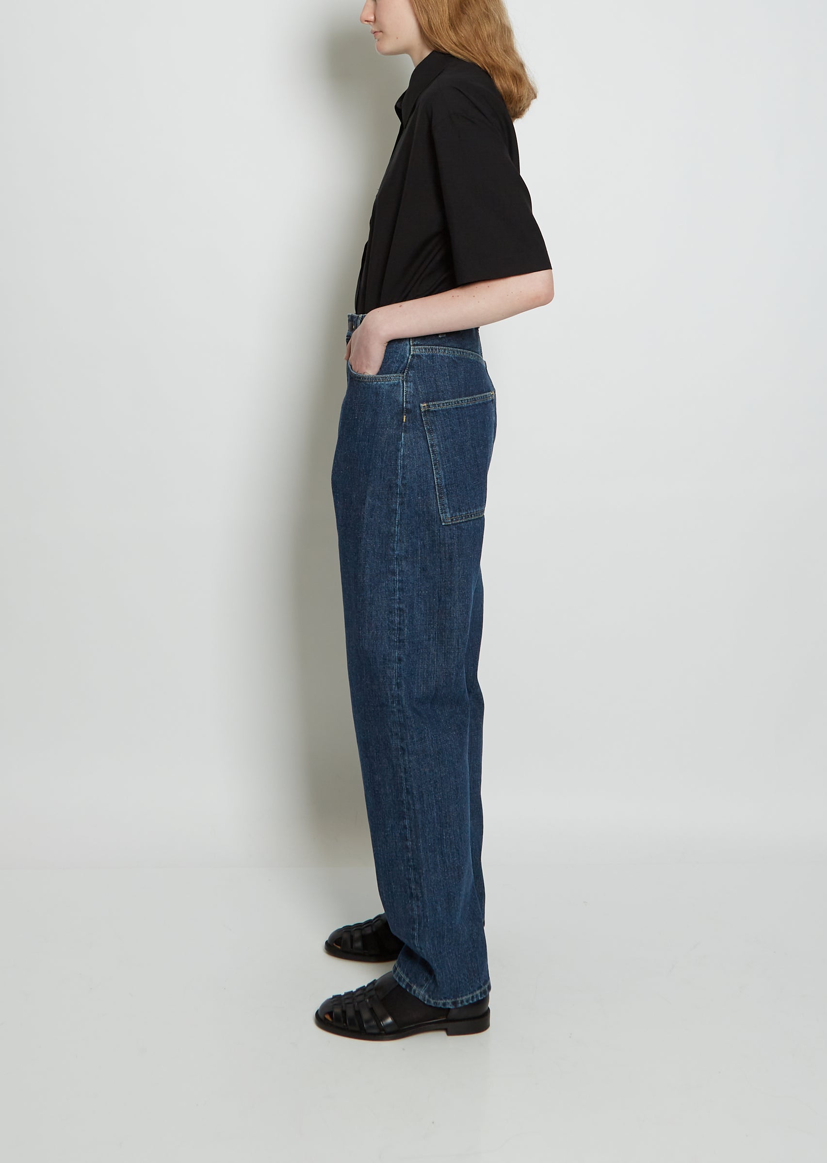 Tiago Easy Tapered Cotton Pant – La Garçonne