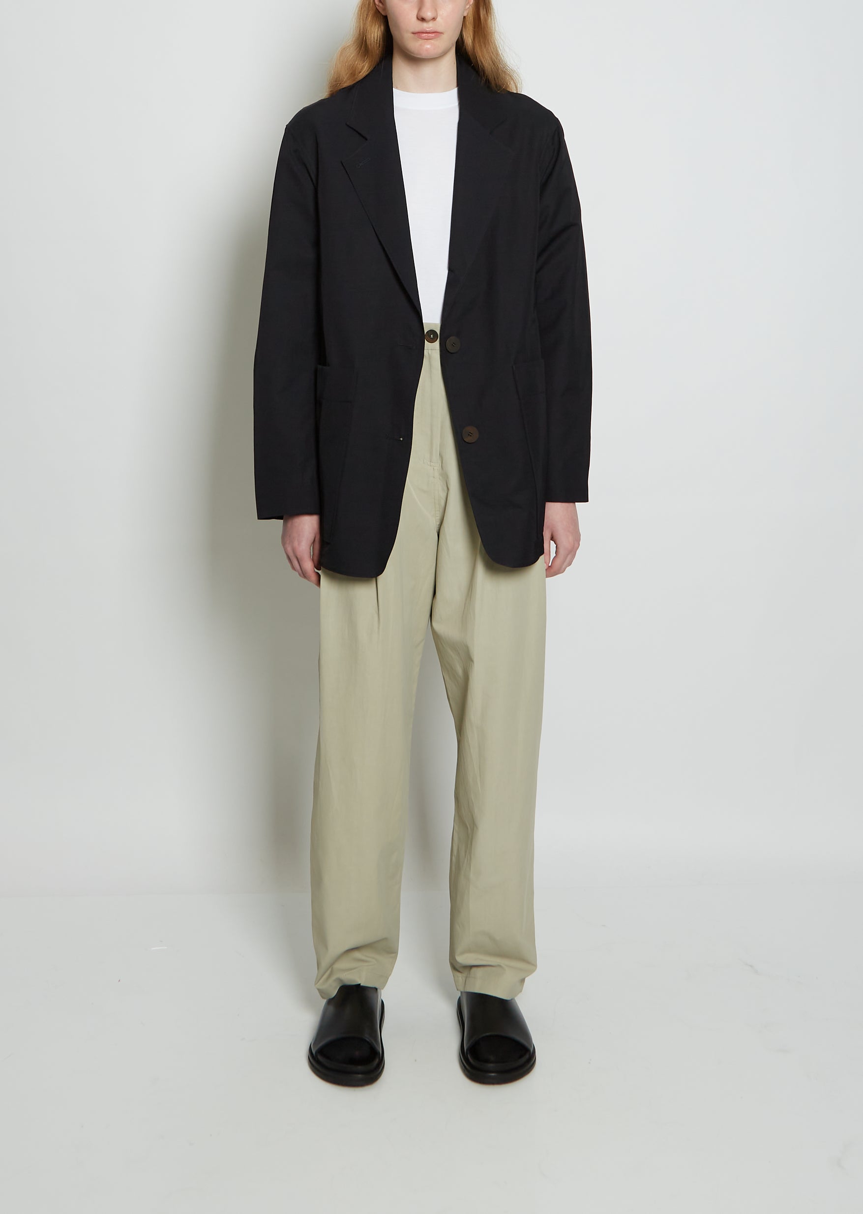 STUDIO NICHOLSON｜JACKETS (CONDE TAILORED JACKET PAMPAS Studio Nicholson Conde Jacket - Pampas | Garmentory