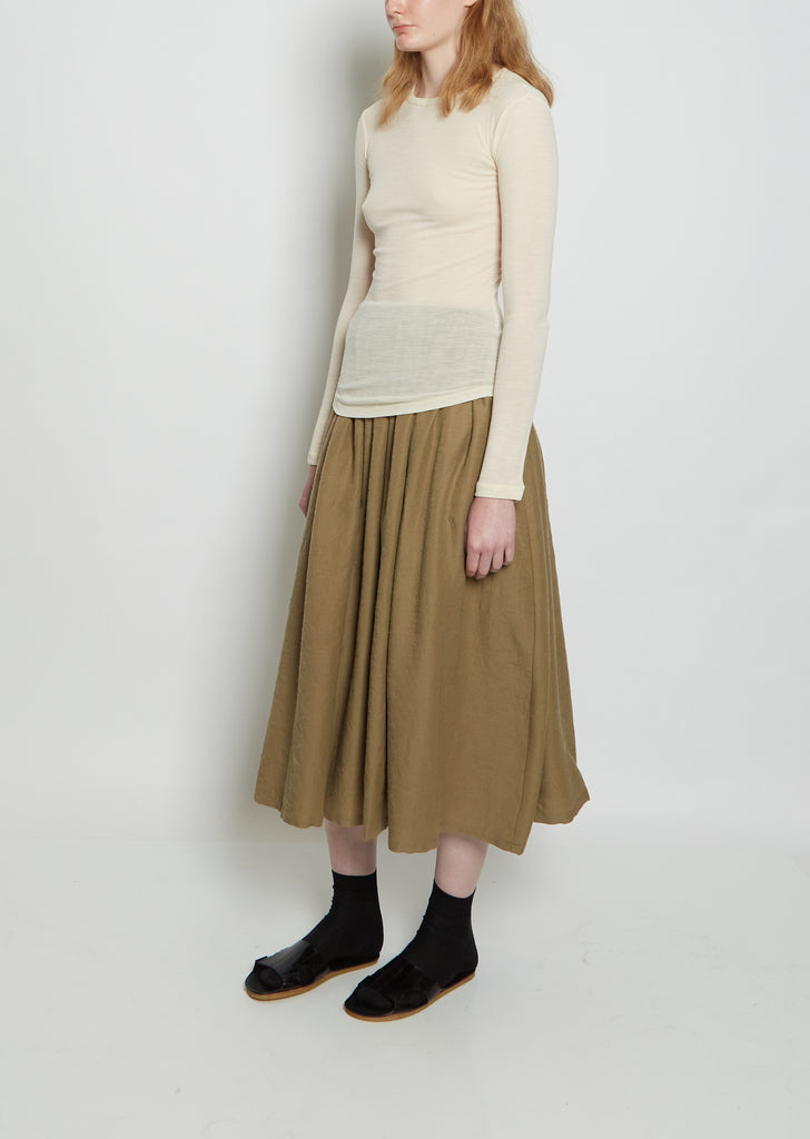 Luna Wool Long Sleeve — Natural