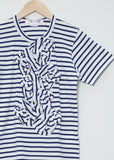 Appliqué Stripe T-Shirt