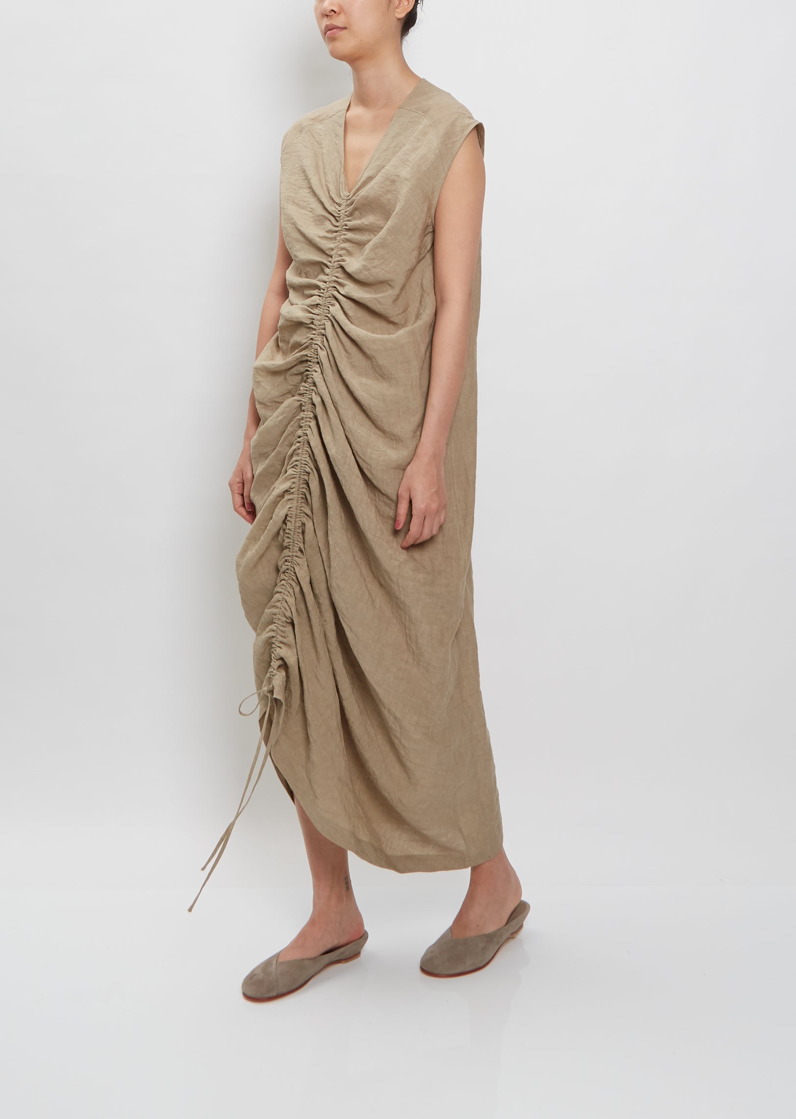 Ruche Dress – La Garçonne Ruche Dress – La Garçonne