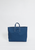 Cotton Canvas Tote Bag — Indigo Blue