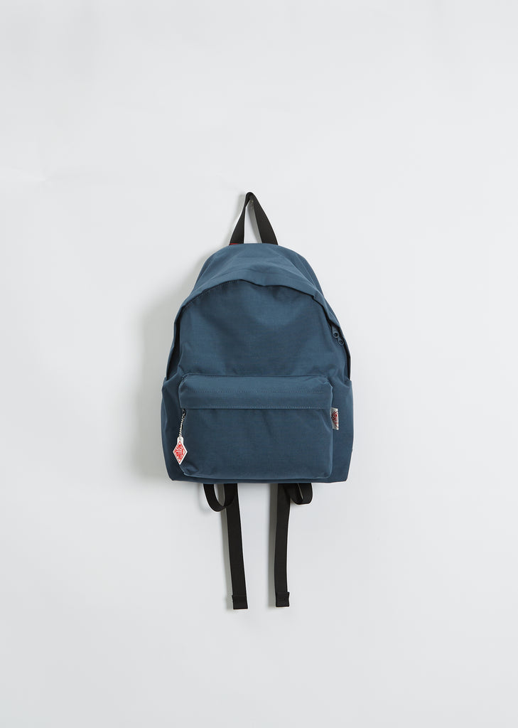 Nylon Medium Backpack — Smoky Blue