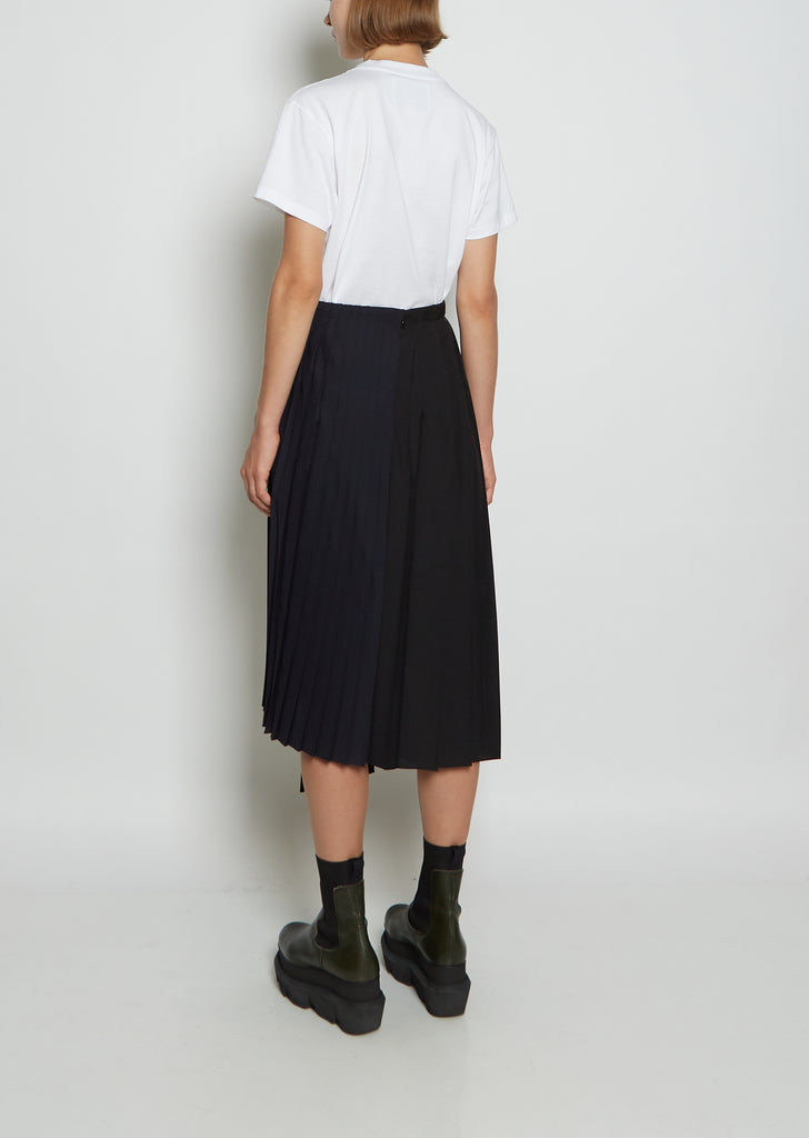 Wool Suiting Skirt