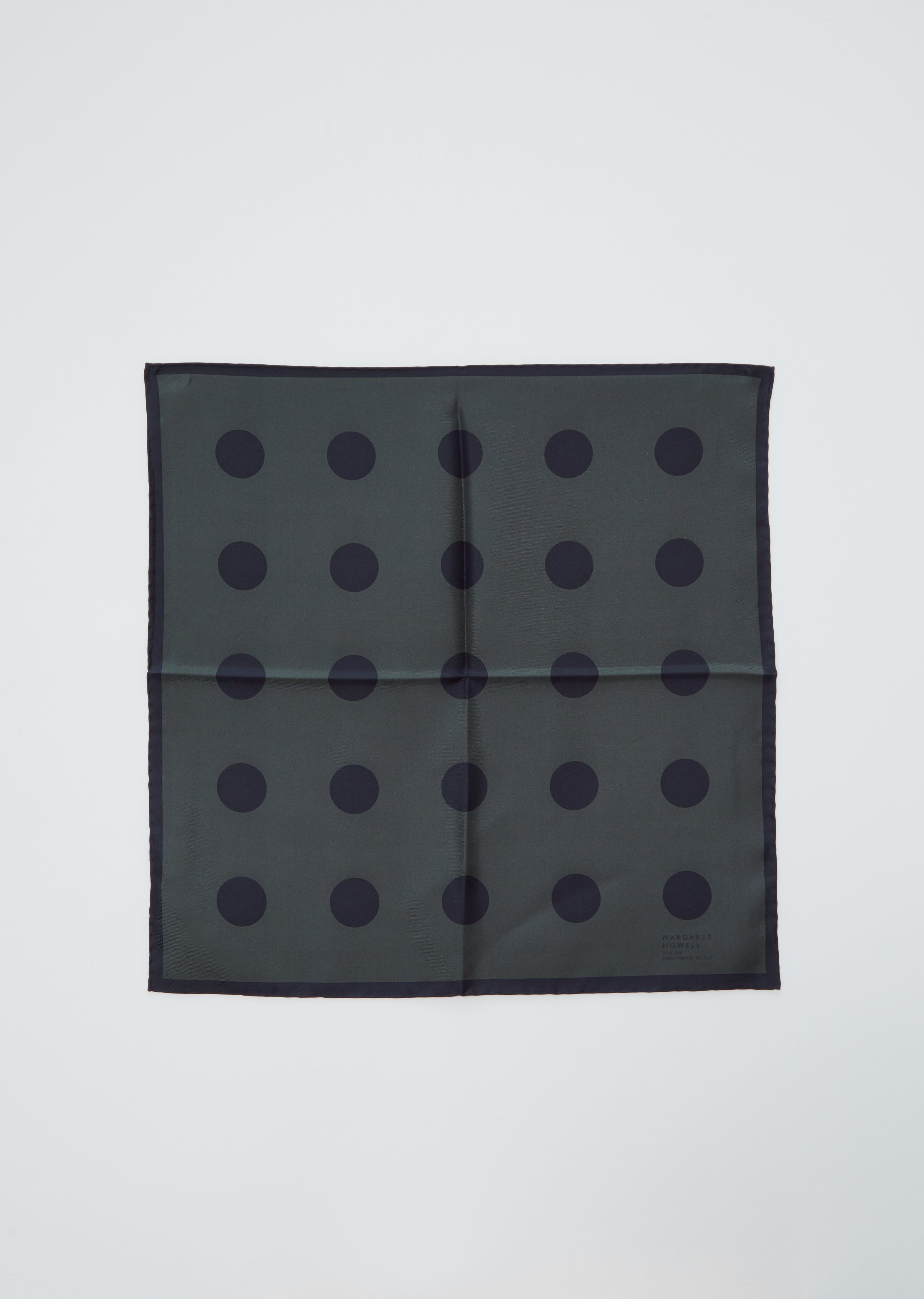 小物 MARGARET HOWELL OVERSIZED SPOT SCARF OVERSIZED SPOT SCARF - SELECT EYE COMPANY：セレクトアイ