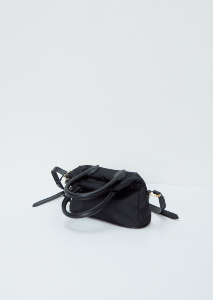 Small Classic Fold Bag — Black