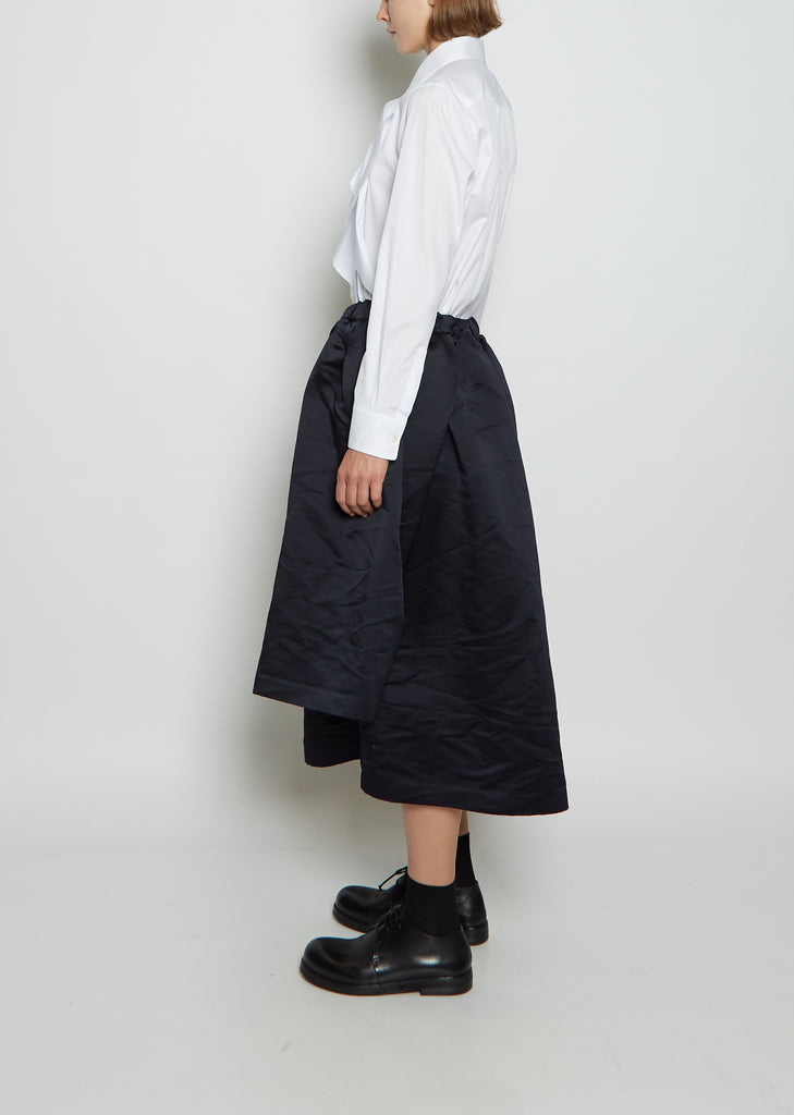 Double Layered Satin Skirt