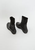 Sock Leather Garden Boot