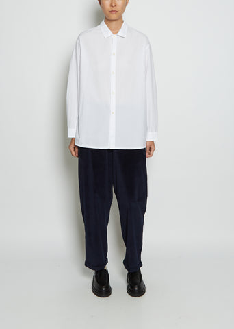 Agnello Cotton Shirt — White