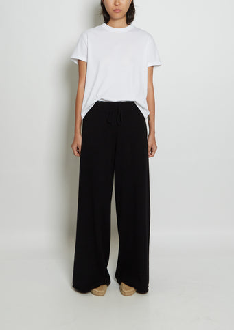 Sierra Cashmere Trousers — Black