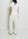 Unisex Flannel Pyjamas Pants — Cream White