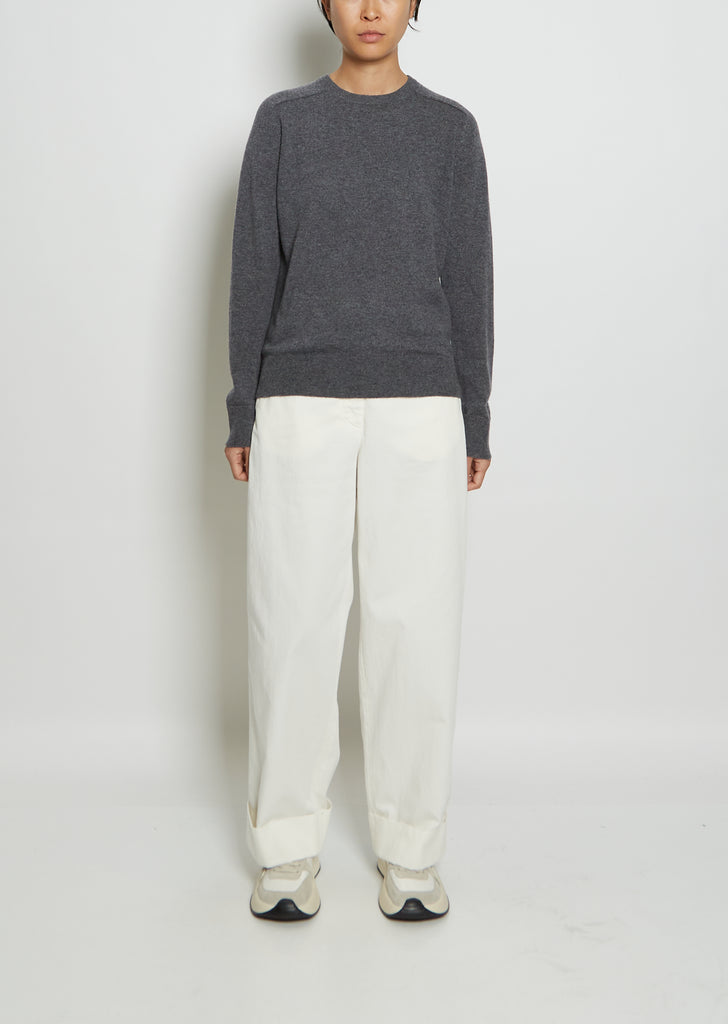 Diana Cashmere Sweater — Graphite