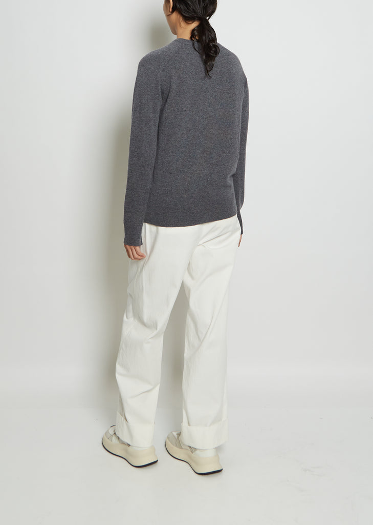 Diana Cashmere Sweater — Graphite