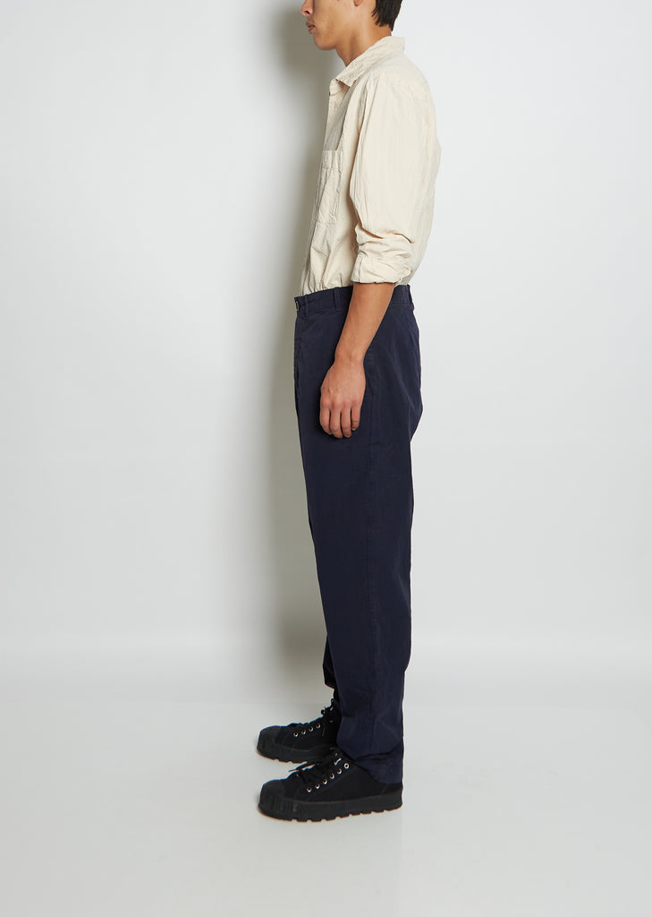 Men's Ah Cotton Pant — Dyed Navy